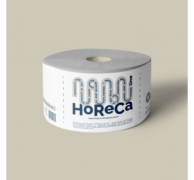 Папір туалетний ДЖАМБО OS СІРИЙ