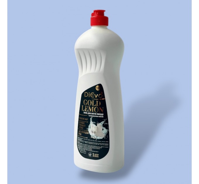 Засіб для миття посуду DiЄvo Gold Lemon Premium Level, 1 л