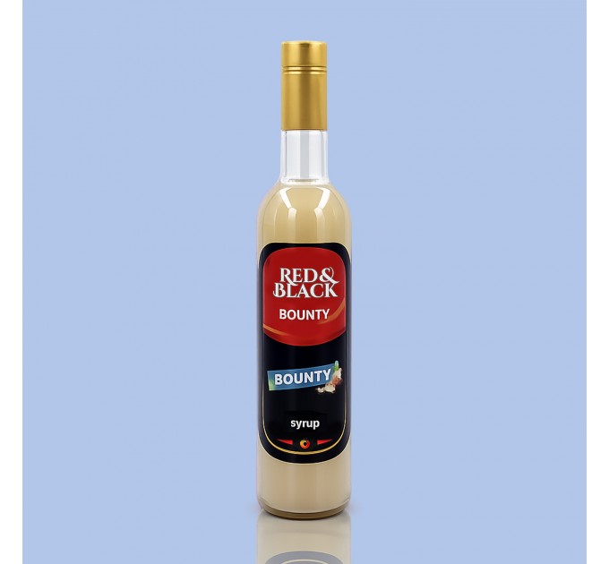Сироп зі смаком баунті Red&Black, 700 мл