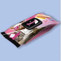 Серветки вологі для прибирання Clean fresh Універсальні, 48 шт