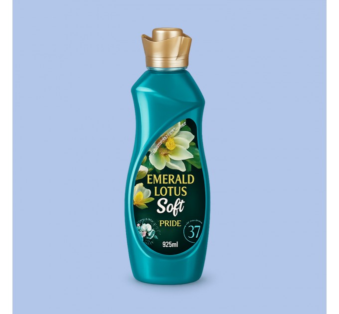 Кондиціонер-ополіскувач для тканин «PRIDE SOFT» EMERALD LOTUS 925 мл