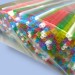 Трубочка для коктейлю 21 см/1000 шт ГОФРА ЧОРНА/КОЛЬОРОВА