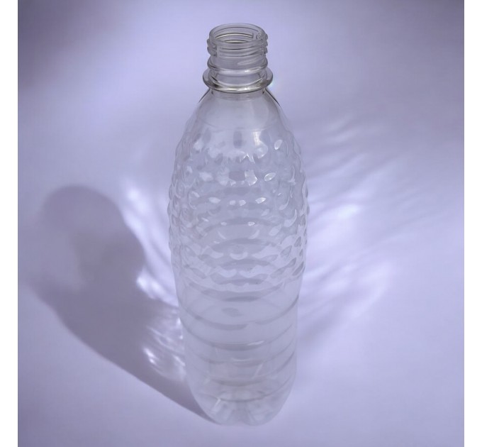 Пляшка пластикова ПРОЗОРА 1 л OS (кратність продажу – 115 шт)