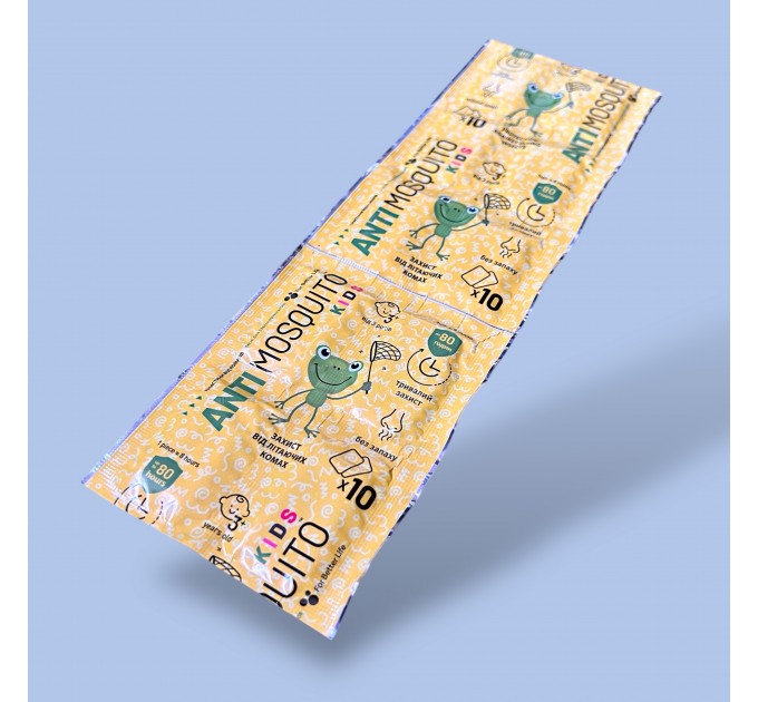 Пластини від комарів Anti Mosquito Kids, 10 шт