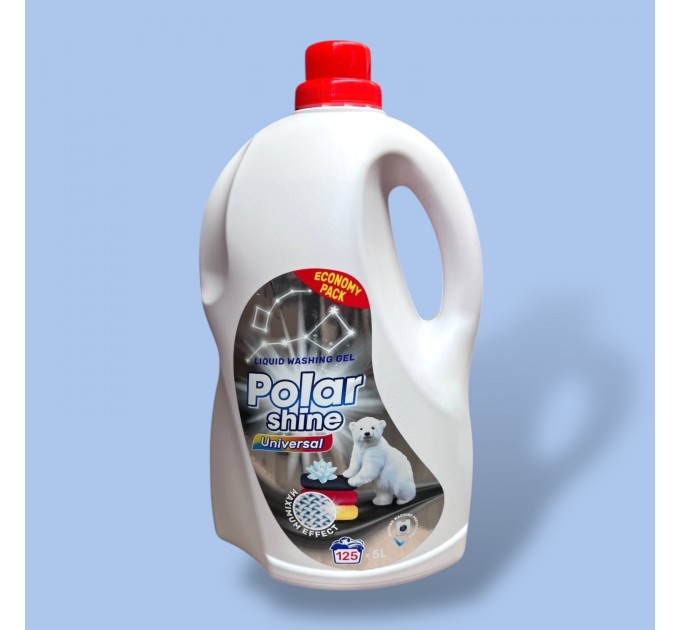 Гель для прання POLAR SHINE 5 л Universal