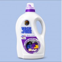 Гель для прання універсальний Wash Free Жасмин та лаванда з марсельським милом, 5 л
