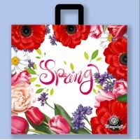Пакет з ручкою 38*34 SPRING (кратність продажу – 25 шт)