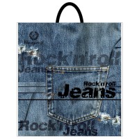 Пакет з ручкою 40*42 ДЖИНС ВТ (кратність продажу – 25 шт)