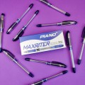 Ручка кулькова «Piano» Maxriter 10 шт СИНЯ В КОРОБЦІ