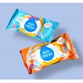 Серветки вологі в асортименті Mix Fresh, 15 шт