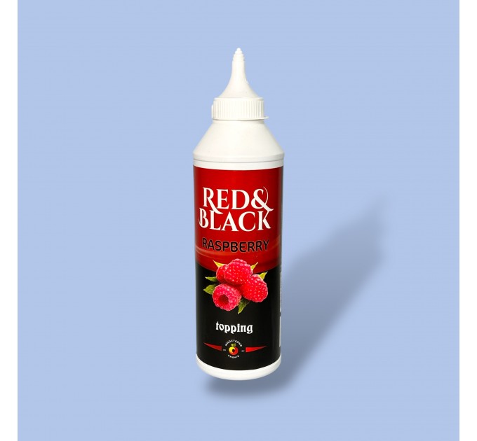 Топінг зі смаком малини Red&Black, 600 г