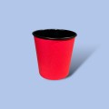 Стакан картонний 110 мл/50шт BLACK and RED