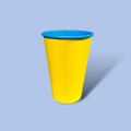 Стакан картонний 340 мл/50шт YELLOW and BLUE