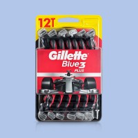 Станок для гоління одноразовий, бритви Gillette Blue 3 Comfort Plus, 12 шт