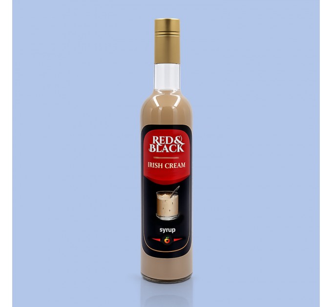 Сироп зі смаком ірландського крему Red&Black, 700 мл