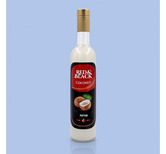 Сироп зі смаком кокосу Red&Black, 700 мл