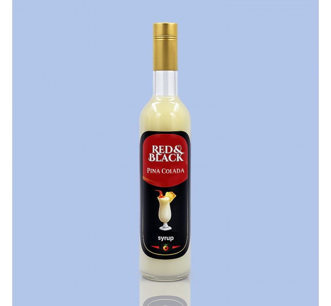 Сироп зі смаком піна колада Red&Black, 700 мл
