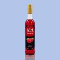 Сироп зі смаком полуниці Red&Black, 700 мл