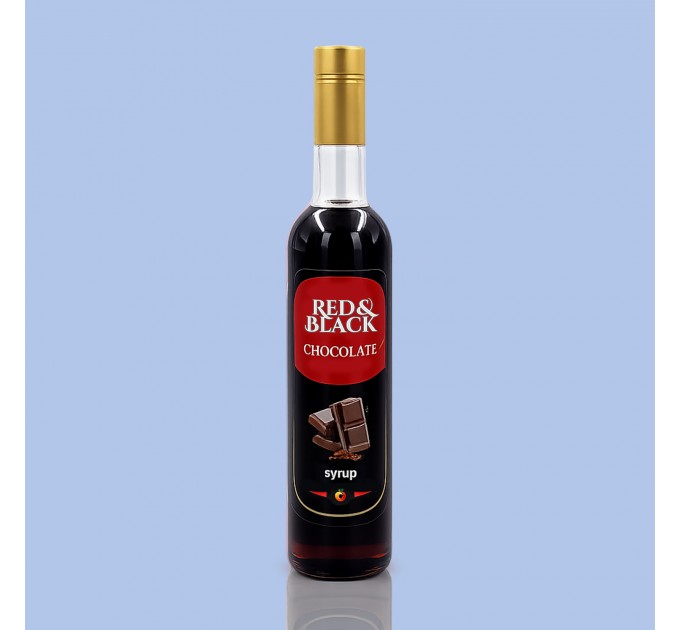 Сироп зі смаком шоколаду Red&Black, 700 мл