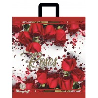 Пакет з ручкою 40*42 Серце троянди ВТ (кратність продажу – 25 шт)