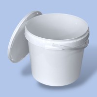 Євровідро 20 л біле з кришкою (кратність продажу – 5 шт)