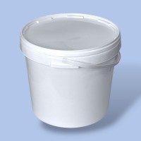 Євровідро 20 л біле з кришкою (кратність продажу – 5 шт)