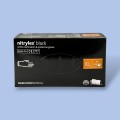 Рукавички нітрилові «Nitrylex» 50 пар ЧОРНІ - XL