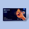 Рукавички нітрилові оглядові MERCATOR GOGRIP 25 пар. НЕПРИПУДРЕНІ - M ORANGE