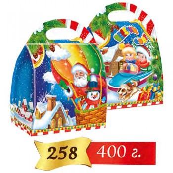 Коробка новорічна (400 гр.)