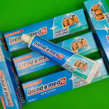 Зубна паста "Blend a med" 100 мл. ДЕЛІКАТНЕ ВІДБІЛЮВАННЯ